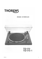 Thorens TD-170-1-Owners-Manual-FR 